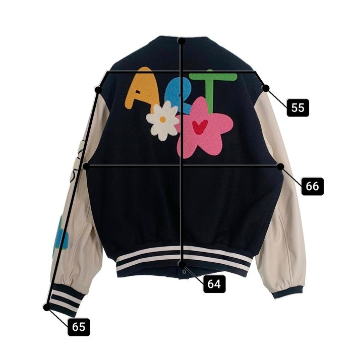 MISTERCHILD ミスターチャイルド WOOL Varsity Jacket ウールバー