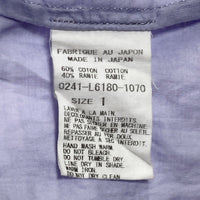 ARTS&SCIENCE アーツアンドサイエンス コットン リネン ブラウス シャツ ラベンダー 0241-L6180-1070 Size 1 瑞穂店