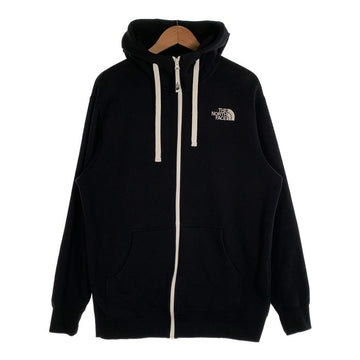 THE NORTH FACE ノースフェイス Rearview FullZip Hoodie リアビューフルジップフーディ スウェットパーカー ブラック NT62130 Size XL 福生店