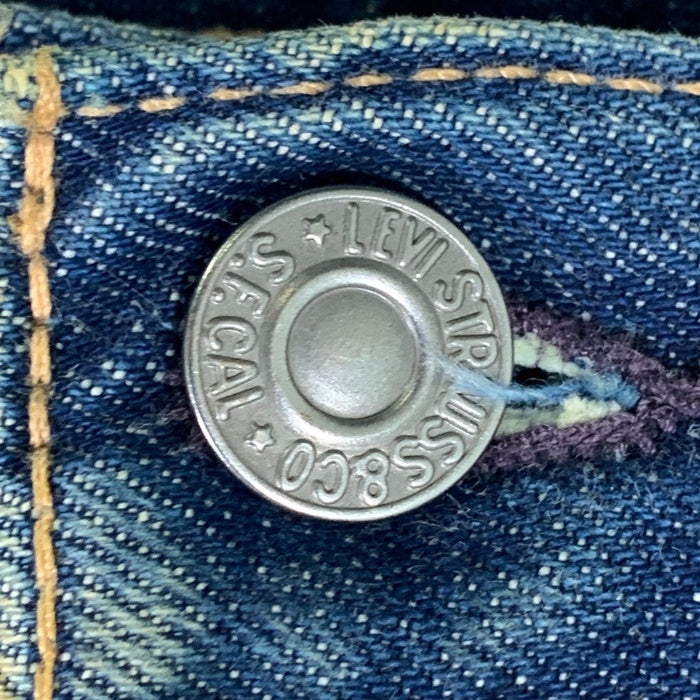 Levi's リーバイス 501XX BIG E ビッグイー 1966 復刻 カンヌキ 赤耳 セルビッチ デニムパンツ ライトブルー 66466-0013 Size W32 L32 福生店