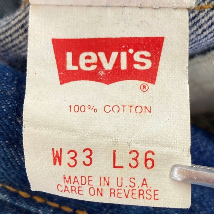 Levi’s リーバイス 501 BIGE復刻 USA製 ボタン裏555 95年製 デニムパンツ インディゴ size33 瑞穂店