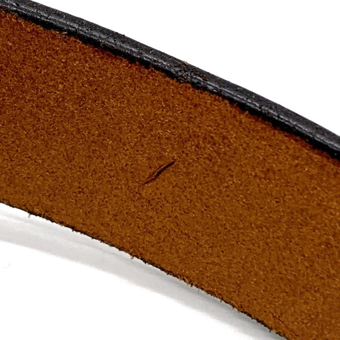 RAGTIME BELAFONTE CLOTHING ラグタイム ベラフォンテ 30mm レザーベルト ブラウン 茶芯 Size 38 福生店