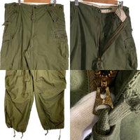 50's U.S.ARMY 米陸軍 M-51 フィールドトラウザー カーゴパンツ オリーブ Size L-R 福生店