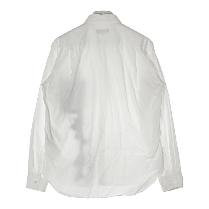 COMME des GARCONS HOMME PLUS コムデギャルソンオムプリュス パッチワークポケット フェルト型抜き 長袖シャツ ホワイト sizeXS 瑞穂店