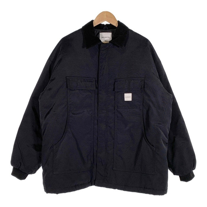 COOTIE クーティー 24AW Padded Nylon OX Work Short Coat パデッド ナイロン ワークショートコート ジャケット ブラック 中綿 オーバーサイズ Size S 福生店
