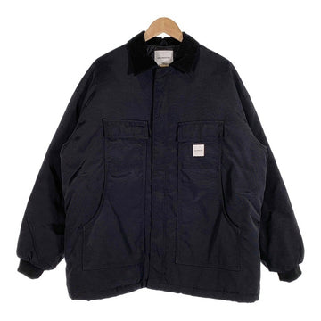 COOTIE クーティー 24AW Padded Nylon OX Work Short Coat パデッド ナイロン ワークショートコート ジャケット ブラック 中綿 オーバーサイズ Size S 福生店