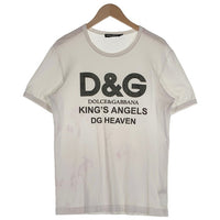 DOLCE & GABBANA ドルチェアンドガッバーナ 半袖 Tシャツ ホワイト Size 46 福生店