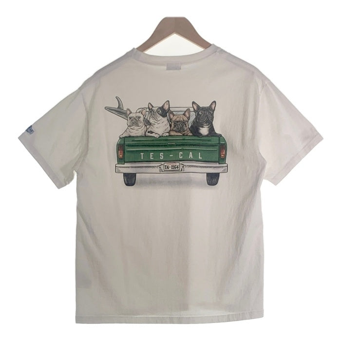 TES The Endless Summer ザ エンドレスサマー 4BUHI SURF TRUCK 半袖 Tシャツ ホワイト Size L 福生店