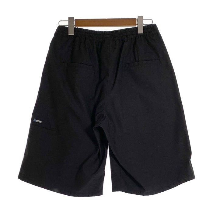 RADIALL ラディアル ワイドフィット イージーショーツ ブラック ポリエステル コットン RAD-23SS-PT005 Size M 福生店