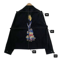 Wasted Youth ウエステッドユース Minions ミニオンズ Verdy ヴェルディー ワークジャケット ブラック Size XL 福生店