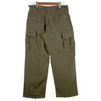 60’s U.S.ARMY 米軍 ジャングルファティーグ ミリタリーカーゴパンツ オリーブ リップストップ 8405-935-3307 69年会計 2 Size M-S 福生店