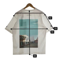 AISTON アイストン 25SS PHAETON フェートン PHOTO T-SHIRT フォトプリント Tシャツ ホワイト Size M 福生店