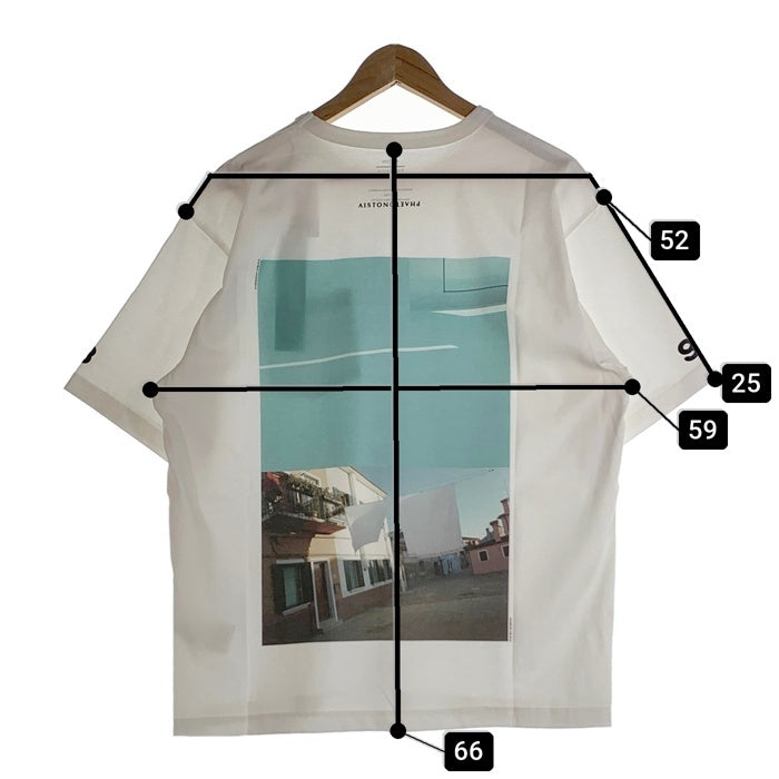 AISTON アイストン 25SS PHAETON フェートン PHOTO T-SHIRT フォトプリント Tシャツ ホワイト Size M 福生店