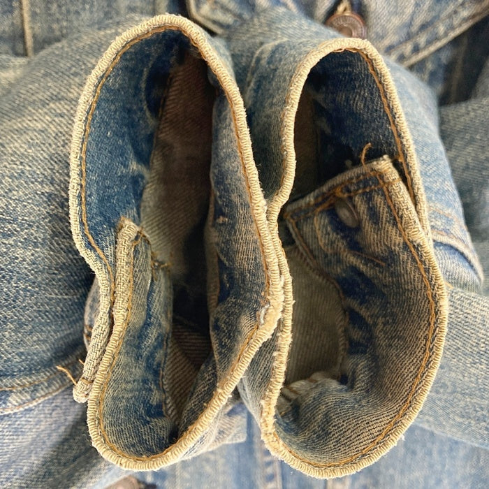 Levi's リーバイス 70505-0217 ボタン裏52 60's~70's ケアタグ スモールe 均等V トラッカージャケット Gジャン ライトインディゴ size40 瑞穂店