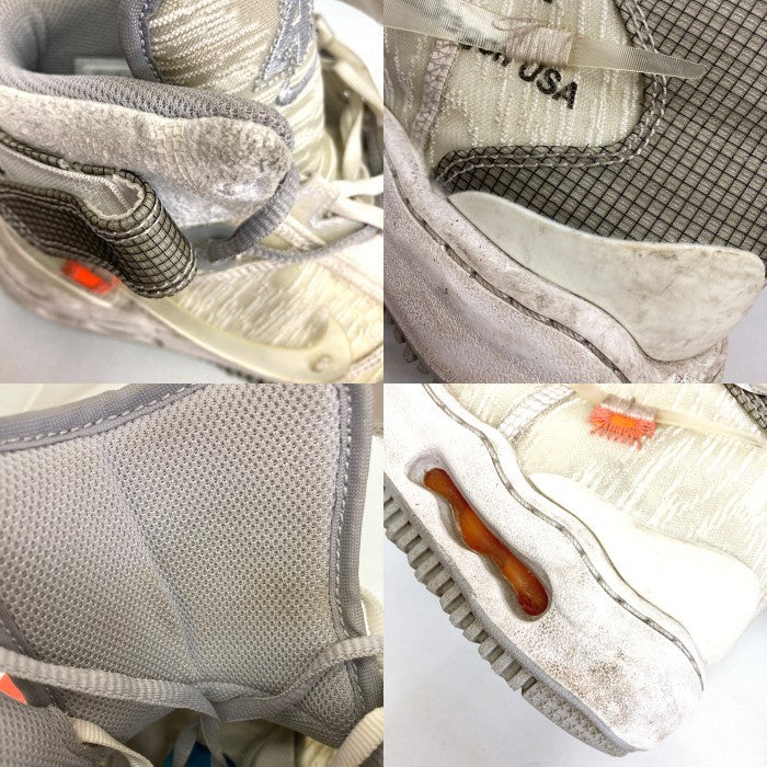 NIKE×OFF-WHITE ナイキ×オフホワイト DO6290-100 AIR FORCE 1 MID SP スニーカー ホワイト size26.5cm 瑞穂店