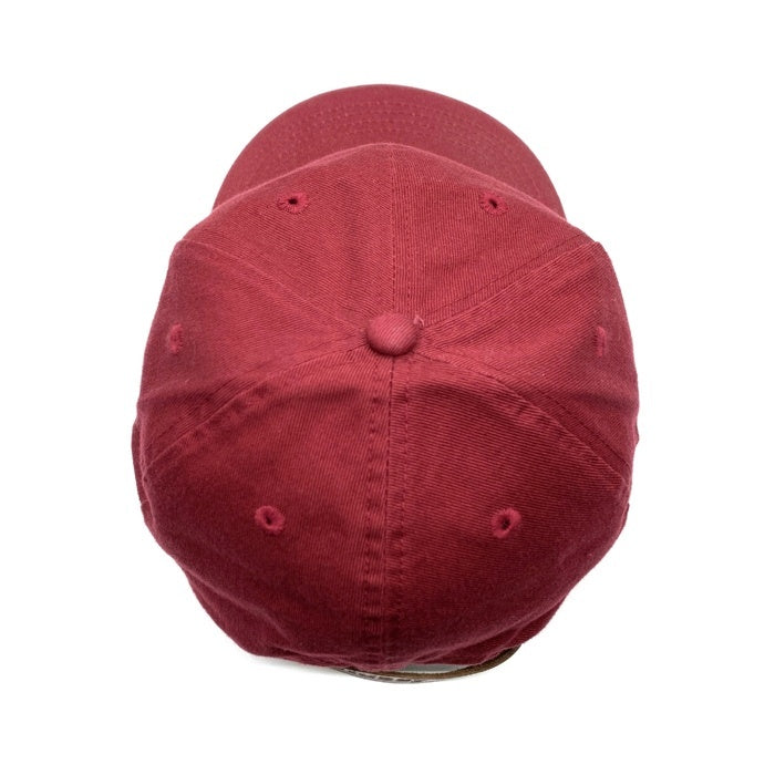 90's STUSSY ステューシー hats ドラゴン刺繡 コットン 6パネルキャップ  ボルドー オールド 紺タグ 台湾製 福生店