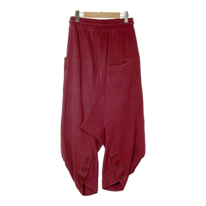 Vivienne Westwood MAN ヴィヴィアンウエストウッドマン VW-LP-70090 サルエル スウェットパンツ ボルドー size44 瑞穂店