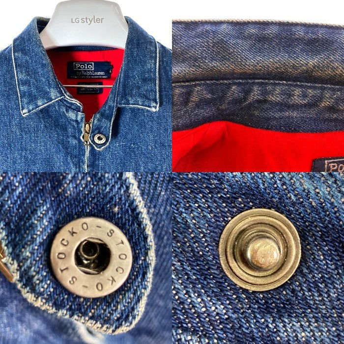 Polo Ralph Lauren ラルフローレン 90s デニム スウィングトップ ブルゾン インディゴ sizeS 瑞穂店
