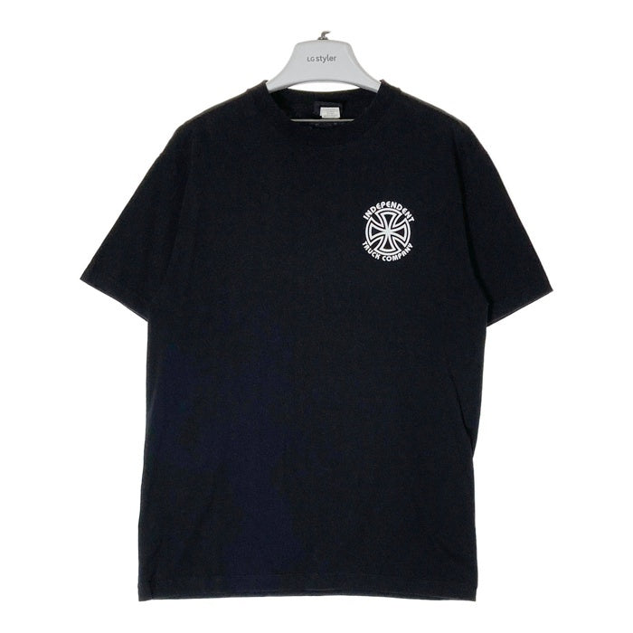 INDEPENDENT インディペンデント NHS Tシャツ 両面プリント メキシコ製 ブラック sizeM 瑞穂店