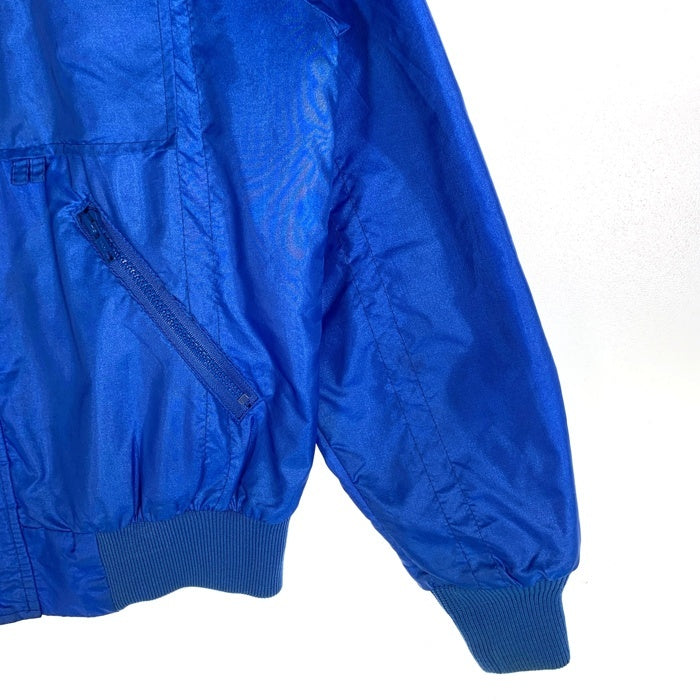 80's King Louie キングルイ PRO FIT FEL-PRO PERFORMANCE GASKETS ジップアップ ナイロン ジャケット ブルー Size S 福生店