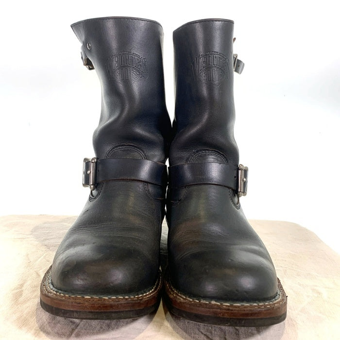 WHITE'S BOOTS ホワイツブーツ NOMAD ノマド エンジニアブーツ 10インチ丈 Vibram430 ダークネイビー 0118 Size 8 1/2 EE (26.5cm) 福生店