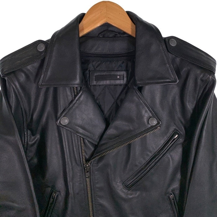 Liugoo Leathers リューグーレザーズ 牛革 本革 SWAP LINER スワップライナー UKクラシック ダブルライダース ジャケット ブラック CW-R-3 Size L 福生店