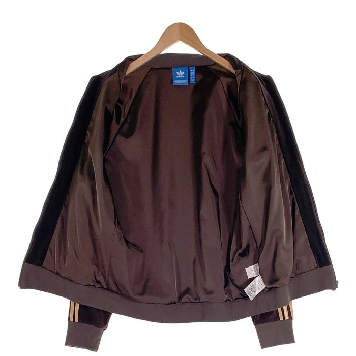 adidas Originals アディダス オリジナルス B&Y別注 ベロア トラックジャケット ブラウン BK4562 Size L 福生店