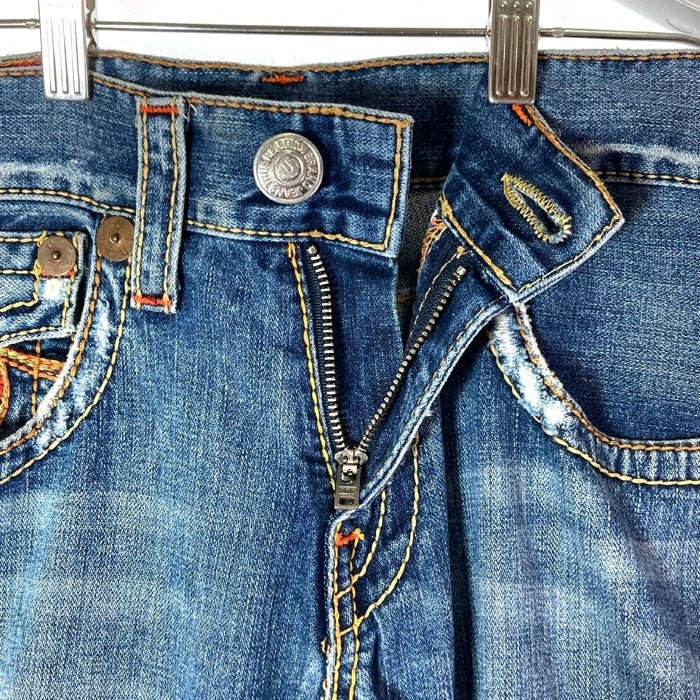 TRUE RELIGION トゥルーレリジョン RAINBOW JOEY ブーツカット デニムパンツ ライトインディゴ size32 瑞穂店