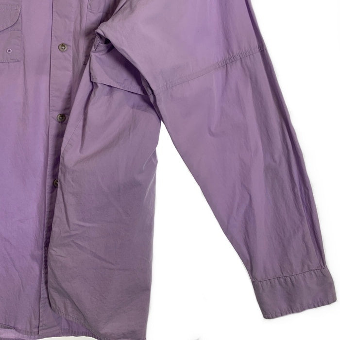 Columbia コロンビア PFG コットン フィッシングシャツ 長袖 ラベンダー Size XL 福生店