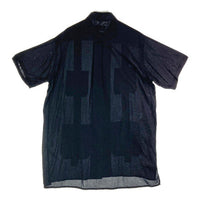 YOHJI YAMAMOTO ヨウジヤマモト wildside Cellulose Bandage Short Sleeve Shirt 半袖シャツ ブラック size3 瑞穂店