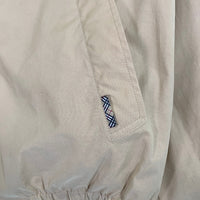 BURBERRY LONDON バーバリーロンドン リバーシブル ジップアップジャケット ベージュ ノバチェック イングランド製 Size M-L 相当 福生店