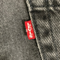 Levi's リーバイス 567 STAY LOOSE FLARE デニムパンツ ブラック A4718-0002 Size W28 L30 福生店