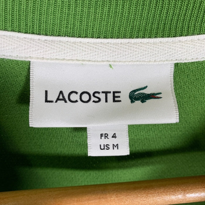 Lacoste ラコステ オーガニックコットン 鹿の子 クルーネックスウェットトレーナー グリーン SH2174 Size M 福生店