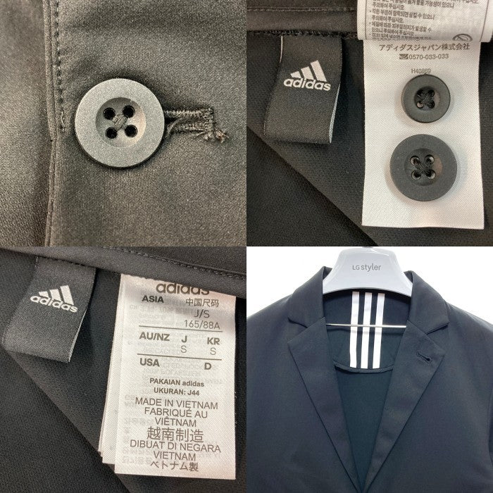 adidas アディダス セットアップ スーツ ID2.0 ナイロン ブラック adidas アディダス セットアップ スーツ ID2.0 ナイロン