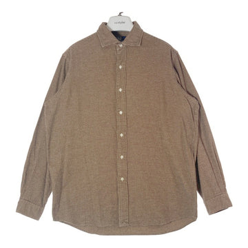 Polo Ralph Lauren ポロラルフローレン 千鳥柄 ネルシャツ ブラウン sizeM 瑞穂店