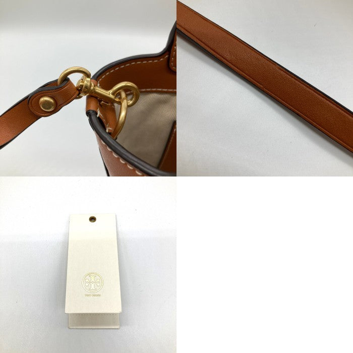 TORY BURCH トリーバーチ バケツバッグ 2way レザー ブラウン 瑞穂店