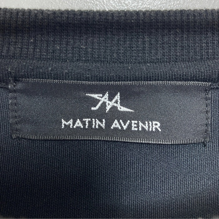 MATIN AVENIR マタンアヴニール 朝倉未来 バックプリント スウェット トレーナー MA21S-CS03 ブラック sizeXL 瑞穂店