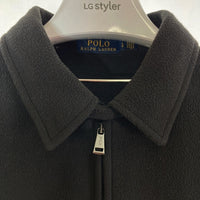 POLO RALPH LAUREN ポロラルフローレン ジップアップ フリースジャケット スウィングトップ ブラック SizeL 瑞穂店