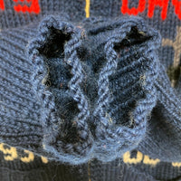 Gizemo Lightning ライトニングプロデュース USN カウチンセーター ネイビー Size M 瑞穂店