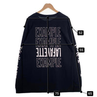 EXAMPLE エグザンプル NEW ERA ニューエラ Lafayette ラファイエット IT’S ALL ABOUT TO YOU L/S TEE 長袖 Tシャツ ロンT ブラック Size XXL 福生店