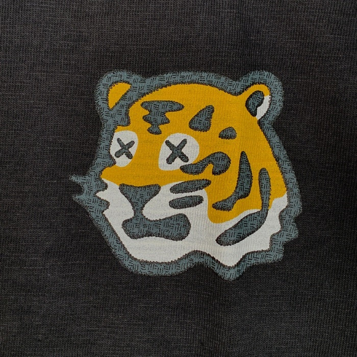 HUMAN MADE ヒューマンメイド 21SS KAWS カウズ T-SHIRT #4 Tシャツ ブラック タイガープリント XX22TE006 Size 2XL 福生店