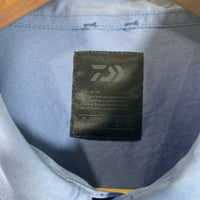 DAIWA PIER39 ダイワピア 22SS TECH BD S/S テック ボタンダウンショートスリーブシャツ 半袖 ブルー BE-83022 Size L 福生店