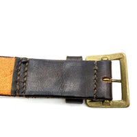 RAGTIME BELAFONTE CLOTHING ラグタイム ベラフォンテ 30mm レザーベルト ブラウン 茶芯 Size 38 福生店