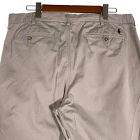 POLO RALPH LAUREN ポロ ラルフローレン THE POLO CHINO ザ ポロ チノ ツイル パンツ ベージュ Size 38/32 福生店