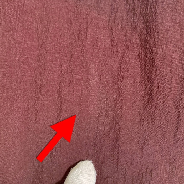 NIKE ナイキ ナイロン プルオーバーウォームアップジャケット Vネック ブラウン Size XL 相当 福生店