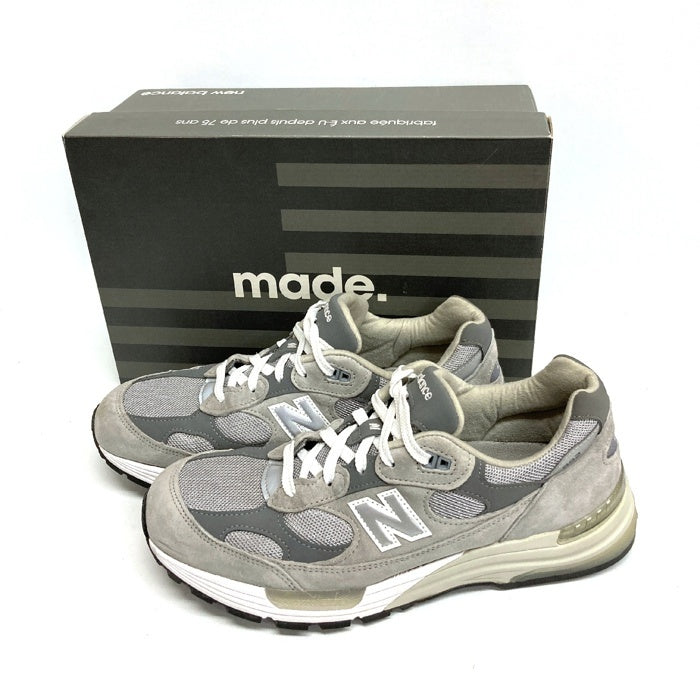 New Balance ニューバランス M992GR USA製 スニーカー グレー size28.5cm 瑞穂店