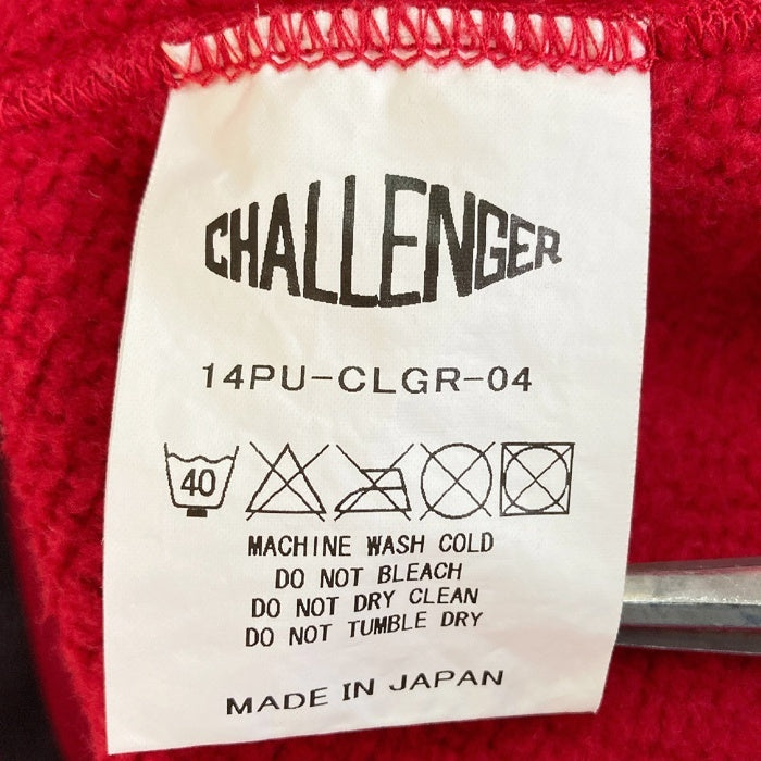 CHALLENGER チャレンジャー 14PU-CLGR-04 5th Anniversary 5周年記念 パーカー レッド sizeM 瑞穂店