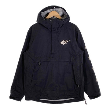 HYSTERIC GLAMOUR ヒステリックグラマー 17AW RX ナイロン アノラック プルオーバージャケット ブラック プリント 02173AB10 Size L 福生店