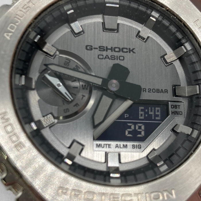 CASIO カシオ G-SHOCK Gショック GM-2100 腕時計 シルバー 瑞穂店