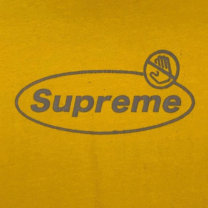 SUPREME シュプリーム 22AW Warning Tee ワーニング プリントTシャツ イエロー Size L 福生店